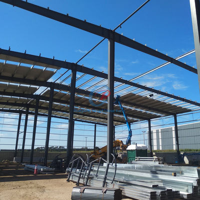 Voorgefabriceerde staalconstructie Hangar Werkplaats Gebouw magazijn met grote span