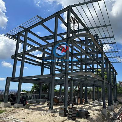 Flexibel, meer verdiepingen tellend stalen gebouw, Commercieel staalportaal-archief magazijn