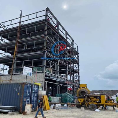 Duurzame productie van meer verdiepingen tellende stalen gebouwen met hergebruikte materialen