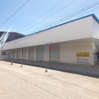 Brandbestendige economie Metalen gebouwen Prefabricated warehouse buildings In staal