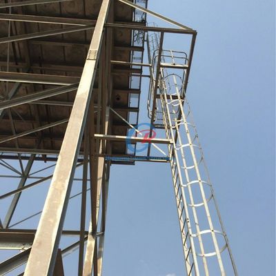 Duurzame stalen watertank toren, verhoogde stalen wateropslagtanks
