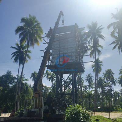 Op maat gemaakte gegalvaniseerde stalen wateropslagtanks voor gemeenschappen / bedrijven