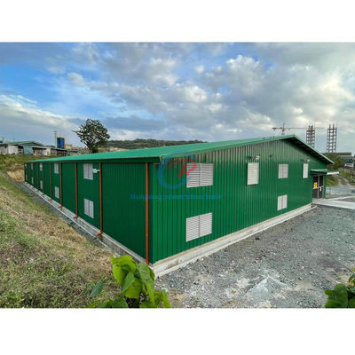 Economisch pakhuis PEB-structuur, Pre-engineered staalgebouw