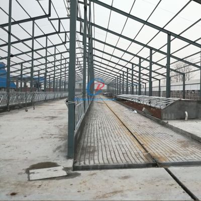 Lichte staalconstructie Boerderij schuren, geprefabriceerd metalen schuren gebouw