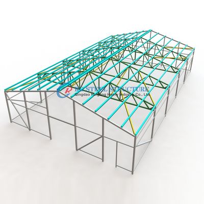 Op maat gemaakte metalen gebouwstructuur voor efficiënte opslagoplossingen