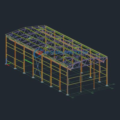 Voorgefabriceerd staalbouwgebouw