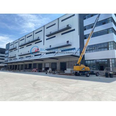 Q345b Q235b Staalconstructie Commercieel gebouw, Moderne staalconstructies Vervaardiging