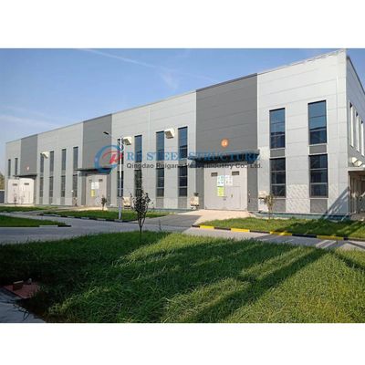 Commerciële staalgebouwen op maat Q345b Q235b Staalconstructiewerkplaats
