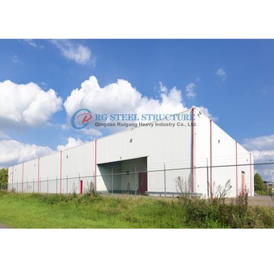Bouw van duurzaam staal Gebouw van voorgeconstrueerd staalwerkplaats