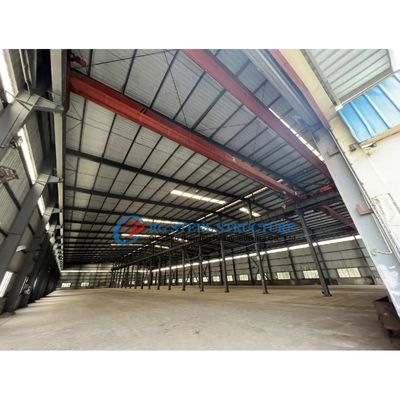 Geavanceerde staalconstructies Prefabricated Steel Frame Construction