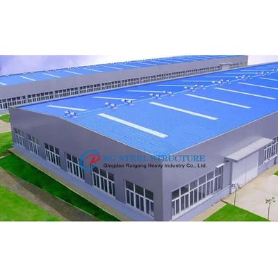 Prefab staalstructuur hangar gebouw gemakkelijke montage voor luchthavens
