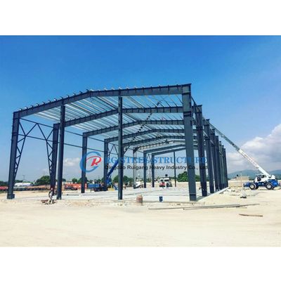 Geïsoleerde stalen gebouwen, milieuvriendelijke staalconstructies