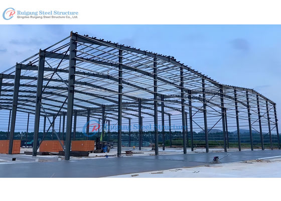 Op maat gemaakte staalconstructies, staalgebouwen.