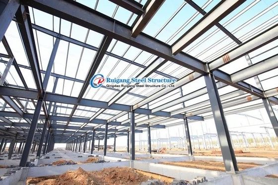 Moderne esthetiek Metalen huis Op maat gemaakte staalstructuur Pakhuisgebouw