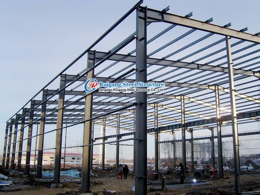 Professionele ontwerp Gable dak PEB staalstructuur opslaggebouw