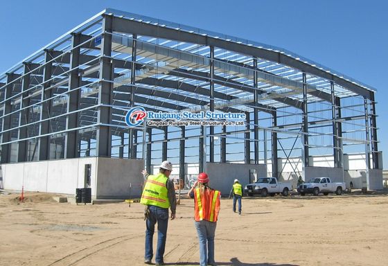 Milieuvriendelijke geprefabriceerde staalconstructies Metalen gebouwen Bouwbouw Landbouwschuur