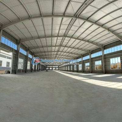 Space Frame Prefab Metal Warehouse met gratis technische ondersteuning