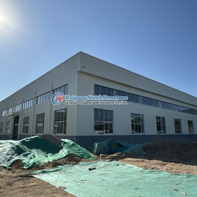 Makkelijk te bouwen Prefab Steel Structure Warehouse Hangar