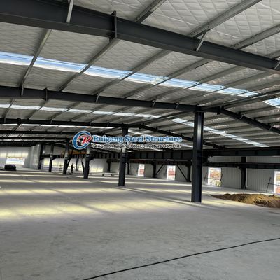 Op maat gemaakte modulaire prefab industriële staalstructuur magazijn