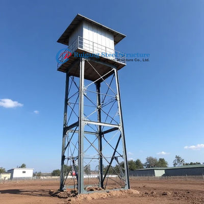 Hot Dip gegalvaniseerd staal frame structuur regenwater tank stand toren voor Afrika prefab metalen gebouw
