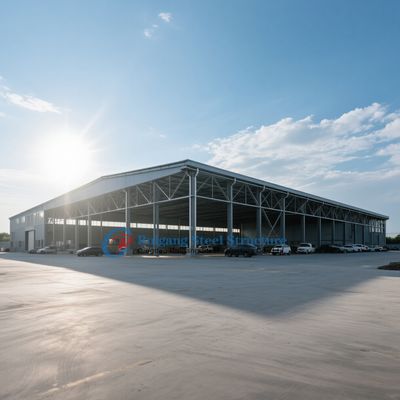 Q355B Staalconstructie-opslagruimte voor industriële installaties