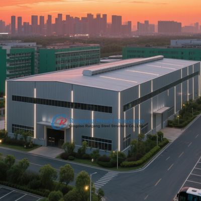 Op Maat Gemaakte Stalen Constructie Magazijn Lichtgewicht Gegalvaniseerd Prefab Gebouw