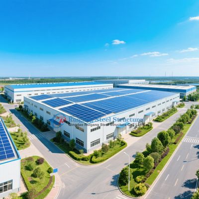 Prefab Gemaakt Stalen Constructie Industriële Fabriek Werkplaats Magazijn Metalen Constructie Gebouw