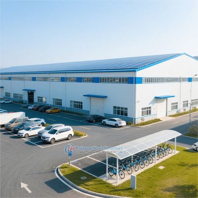 Op maat gemaakte staalconstructie-opslagruimte voor automobielfabrieken