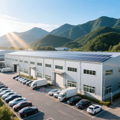 Op maat gemaakte stalen constructie magazijn prefab H-sectie voor opslag