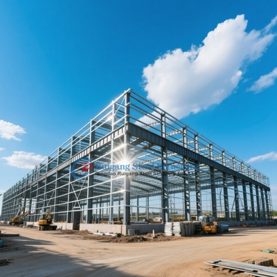 Fabriek Direct Prefabricated Steel Structure Gebouw Voor Werkplaats Met Geïsoleerde Muur