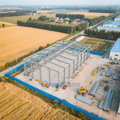 Voorgefabriceerde PEB-staalconstructie Industriehal