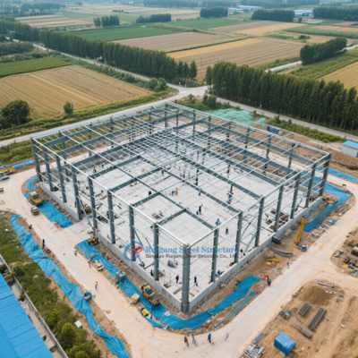 Op maat gemaakte PEB-staalconstructies voor commercieel gebruik