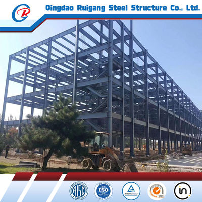 Stalen frame constructie geprefabriceerde multi-verdiepingen industriële staalconstructie