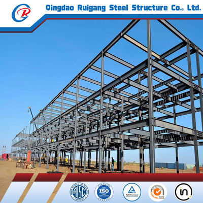 Pre-engineered Multi Floor Steel Structure Metalen bouw kits Structurele staalconstructie