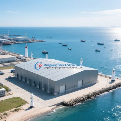 Voorgefabriceerde staalconstructie