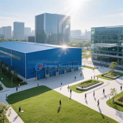 Duurzame voorontworpen staal magazijnstructuren voor wereldwijde distributie