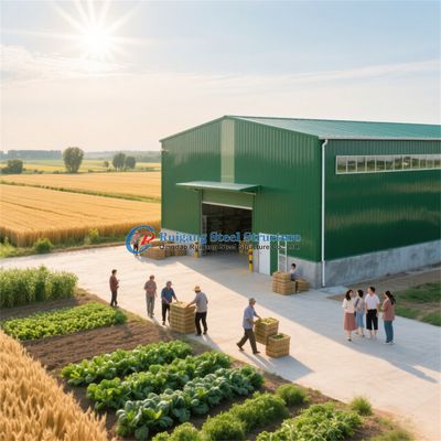 Aanpasbare geprefabriceerde staalconstructies voor magazijnen en winkelcentra