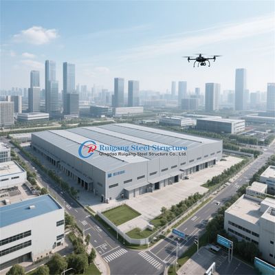 1000 Square Meter Prefabricated Metal Shed Hangar Building with Steel Structure Warehouse